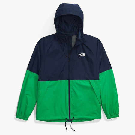 Куртка TNF Antora Rain Hoodie (Мужской; S; SummitNavy OpticEmerald)